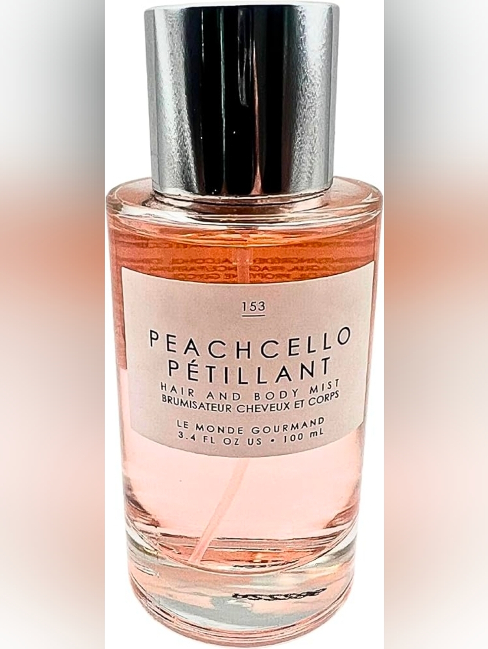 Peachcello Pétillant Hair & Body Mist — Peach Pink Fragrance